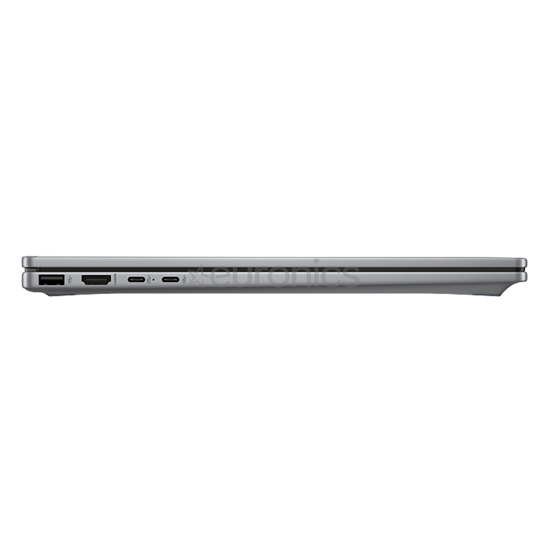 HP OmniBook X Flip 16, 16'', WUXGA, Ryzen AI 5, 16 GB, 512 GB, Radeon 840M, ENG, sudraba - Portatīvais dators