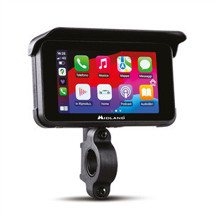 Midland BikePlay Guardian, Bluetooth, black - CarPlay and Android Auto for Motorcycle C1636