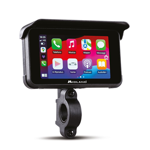 Midland BikePlay Guardian, Bluetooth, black - CarPlay un Android Auto sistēma motocikliem C1636