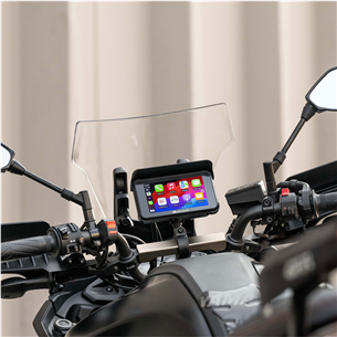 Midland BikePlay Guardian, Bluetooth, black - CarPlay un Android Auto sistēma motocikliem