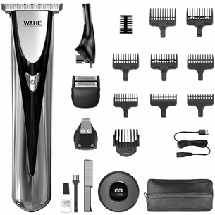Wahl Elite Groom, sudraba/melna - Trimmeru komplekts 3028050