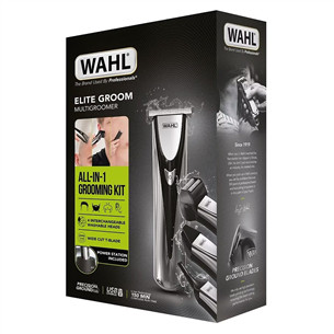Wahl Elite Groom, silver/black - Grooming kit