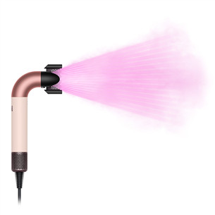 Dyson Supersonic r, Straight+Wavy, Ceramic pink/Rose gold, rozā - Matu fēns