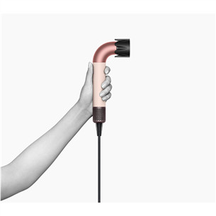 Dyson Supersonic r, Straight+Wavy, Ceramic pink/Rose gold, rozā - Matu fēns