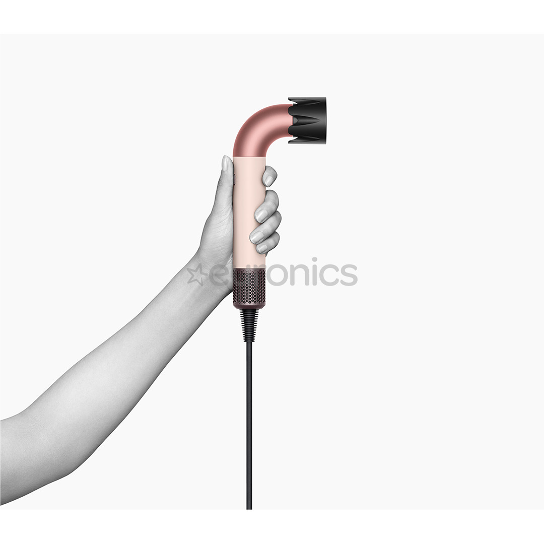 Dyson Supersonic r, Straight+Wavy, Ceramic pink/Rose gold, rozā - Matu fēns