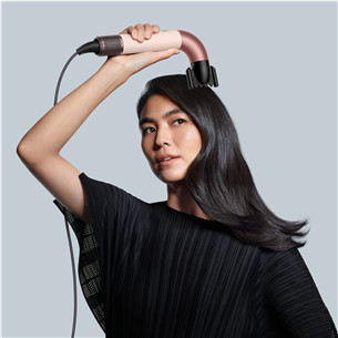 Dyson Supersonic r, Straight+Wavy, Ceramic pink/Rose gold, rozā - Matu fēns