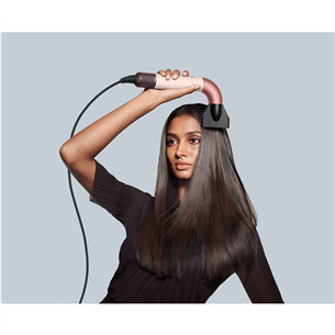 Dyson Supersonic r, Straight+Wavy, Ceramic pink/Rose gold, rozā - Matu fēns