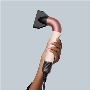 Dyson Supersonic r, Straight+Wavy, Ceramic pink/Rose gold, rozā - Matu fēns