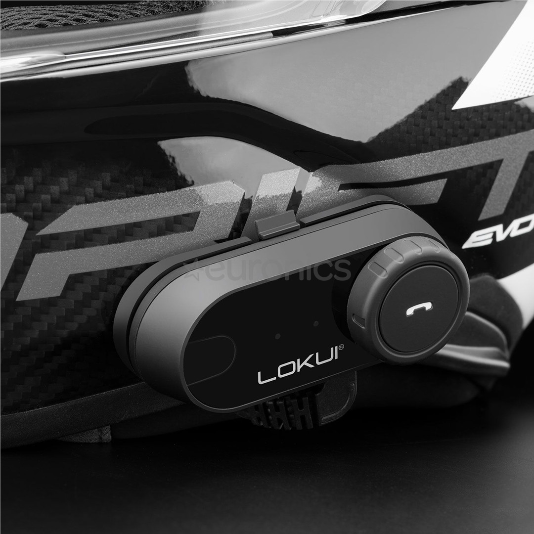 Midland Lokui K30, Bluetooth, черный - Устройство связи для мотоциклов