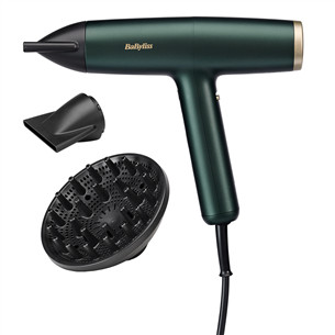 Babyliss Air Power Pro, 1700 Вт, зеленый - Фен D6555DE