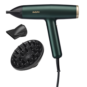 Babyliss Air Power Pro, 1700 W, green - Hair dryer D6555DE
