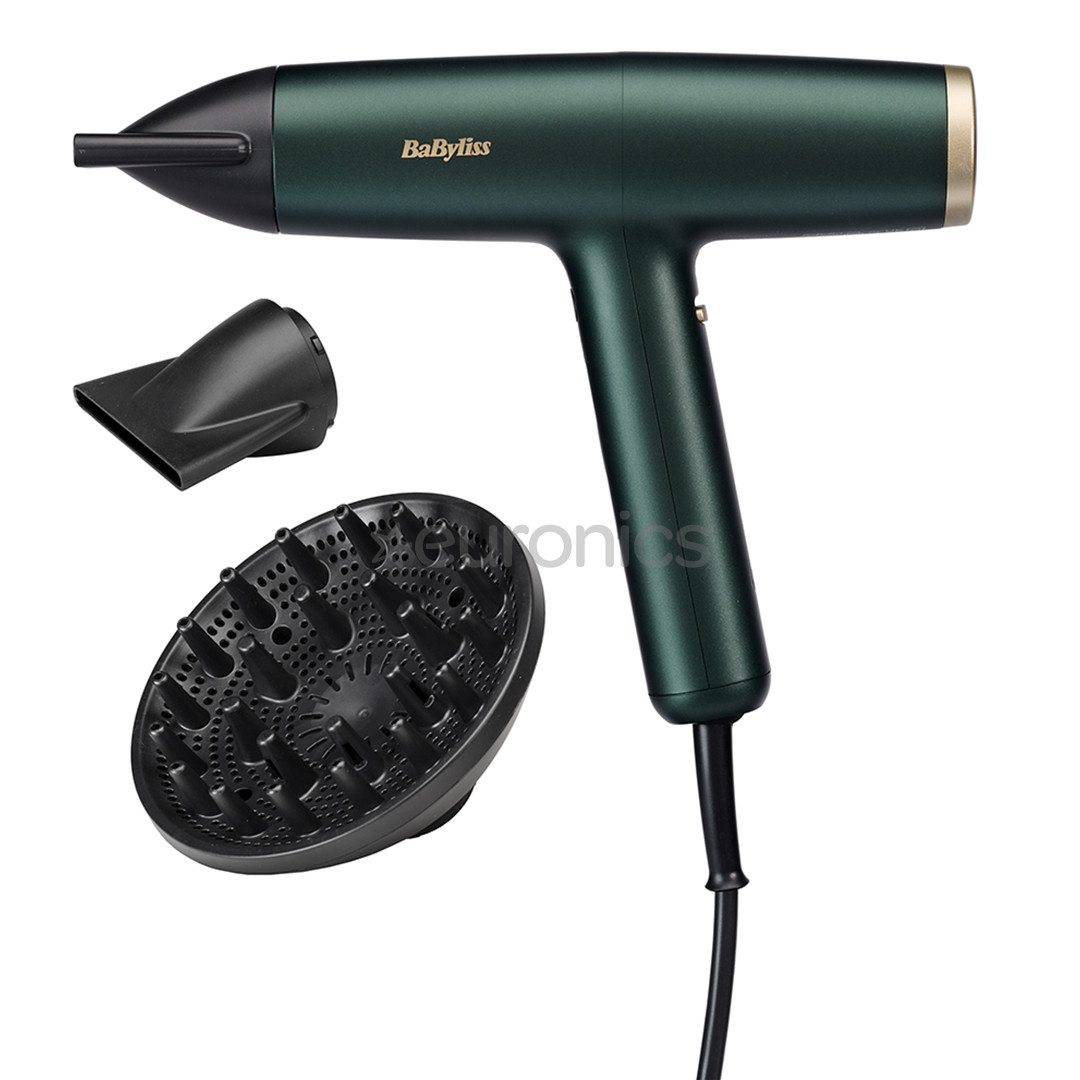 Babyliss Air Power Pro, 1700 W, zaļa - Matu fēns