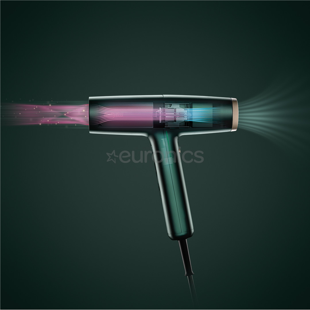Babyliss Air Power Pro, 1700 W, zaļa - Matu fēns