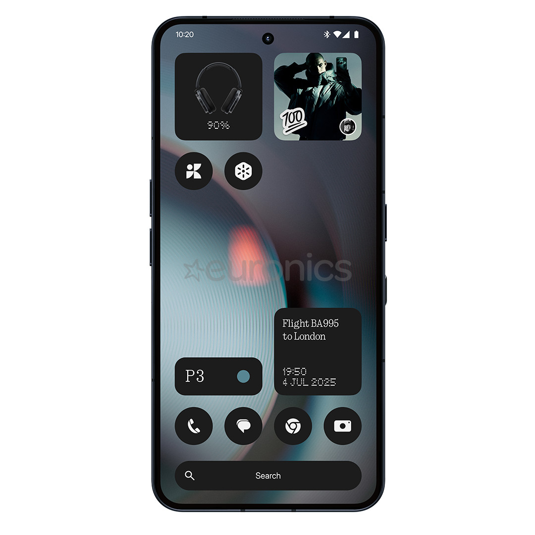 Nothing Phone (3), 16 GB, 512 GB, melna - Viedtālrunis