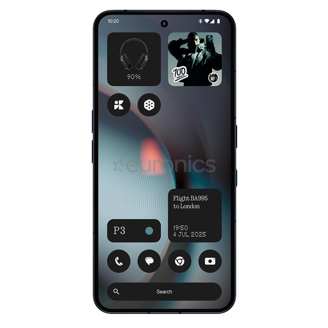 Nothing Phone (3), 12 GB, 256 GB, melna - Viedtālrunis