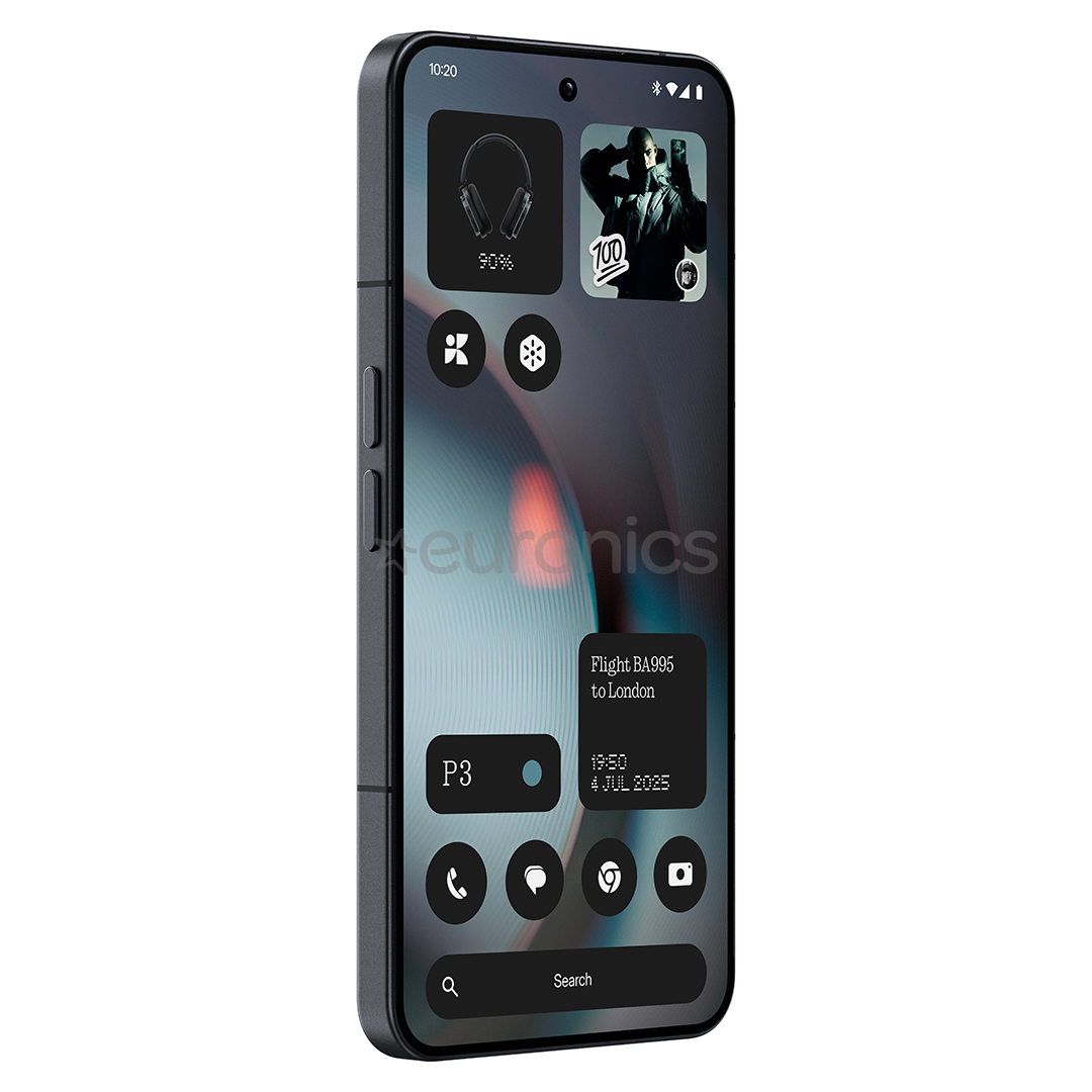 Nothing Phone (3), 12 GB, 256 GB, melna - Viedtālrunis