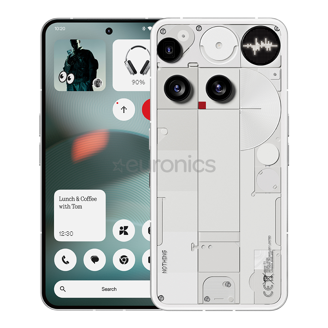 Nothing Phone (3), 12 GB, 256 GB, balta - Viedtālrunis