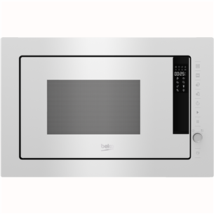 Beko, 25 L, 1450 W, balta - Iebūvējama mikroviļņu krāsns ar grilu BMGB25333WG