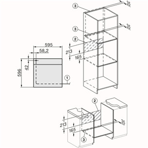Miele, 76 L, pirolītiskā tīrīšana, melna - Iebūvējama elektriskā cepeškrāsns