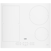 Beko, width 58 cm, white - Built-in induction hob