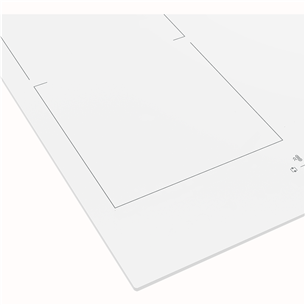 Beko, width 58 cm, white - Built-in induction hob