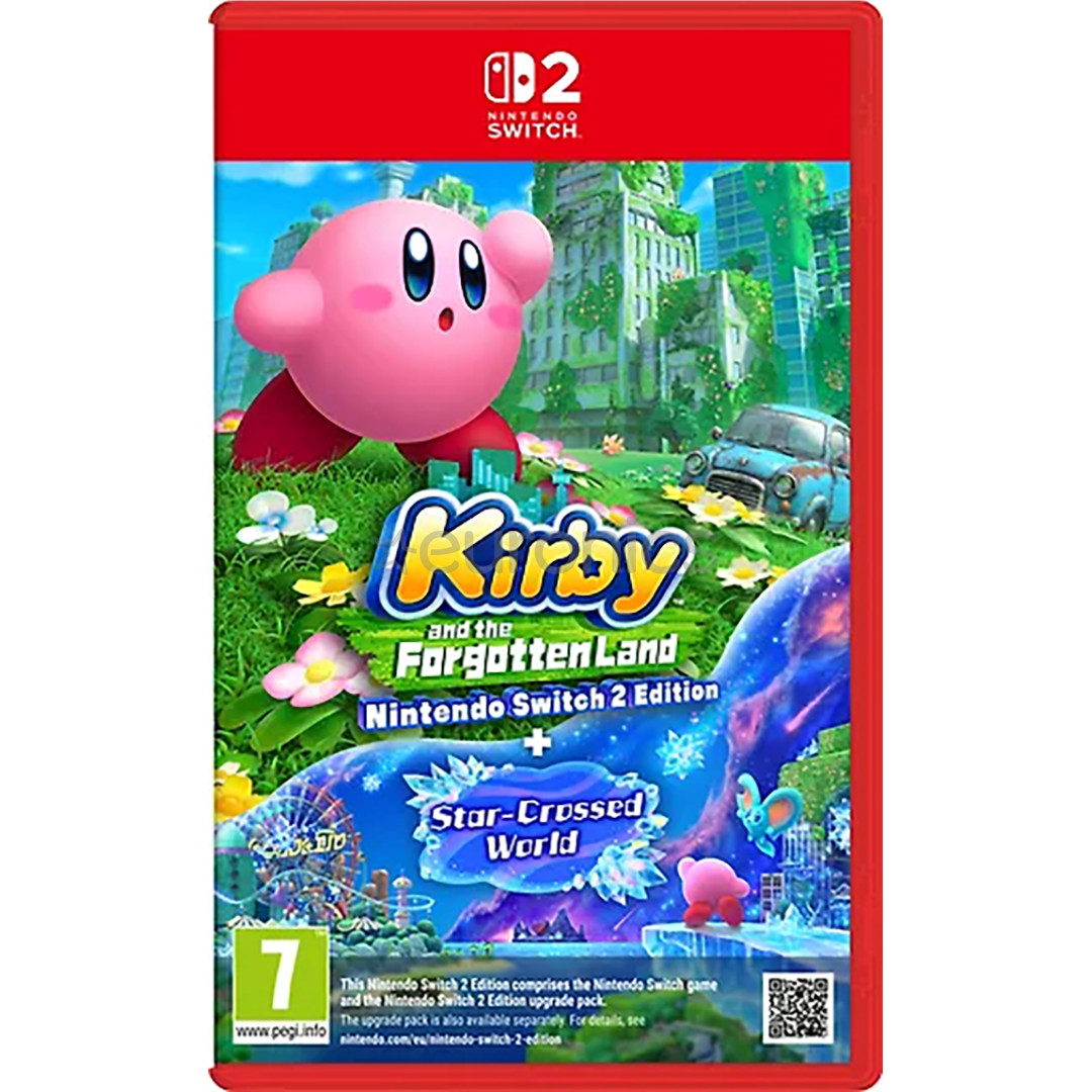 Kirby and the Forgotten Land + Star-Crossed World, Nintendo Switch 2 - Spēle