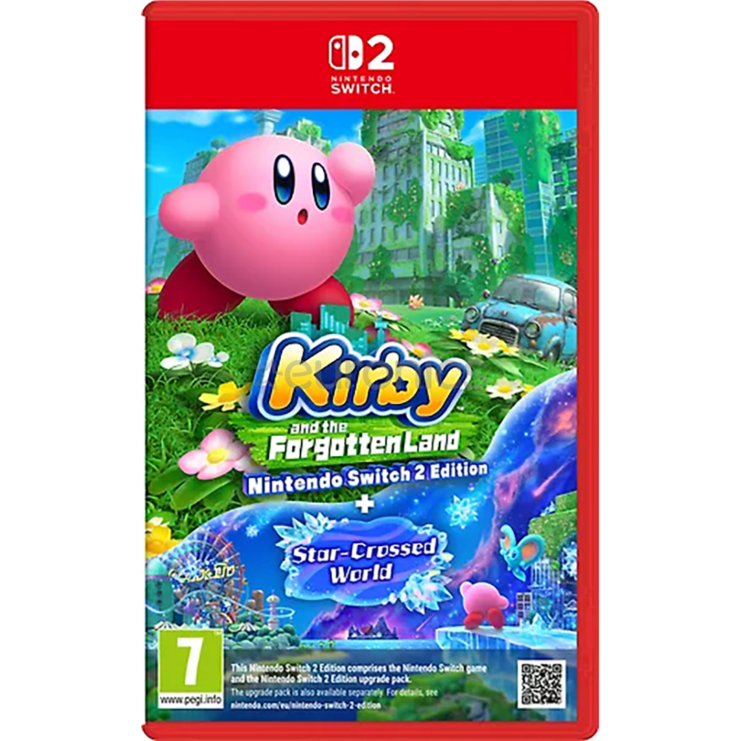 Kirby and the Forgotten Land + Star-Crossed World, Nintendo Switch 2 - Game