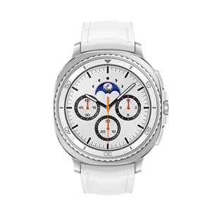 Samsung Watch8 Classic, 46 mm, BT, balta - Viedpulkstenis SM-L500NZWAEUE