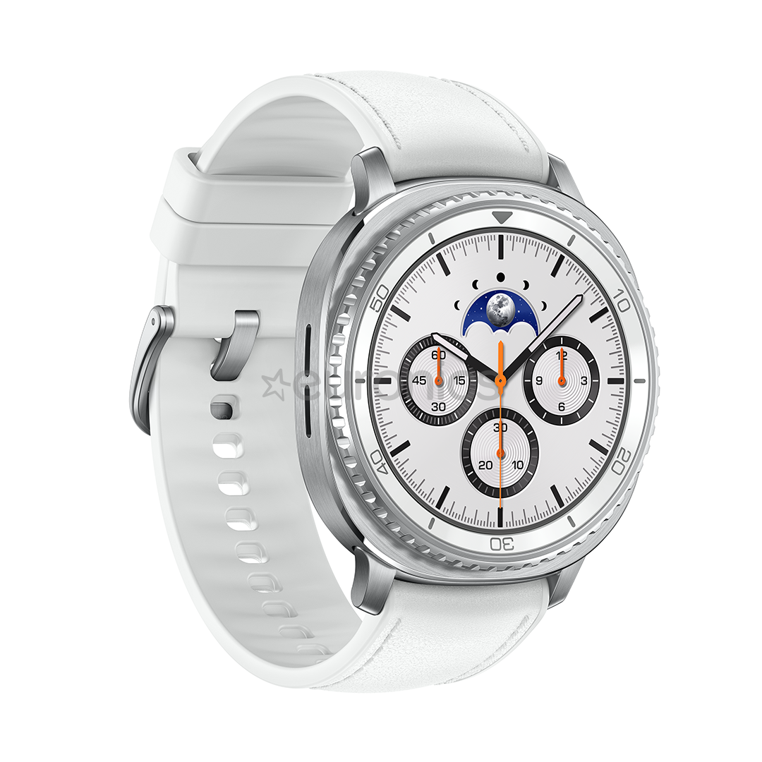 Samsung Watch8 Classic, 46 mm, BT, balta - Viedpulkstenis