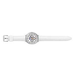 Samsung Watch8 Classic, 46 mm, BT, balta - Viedpulkstenis
