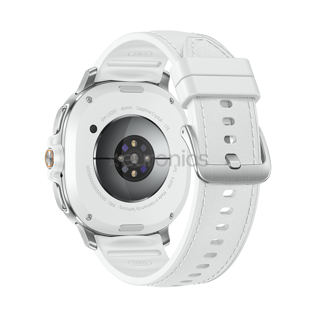Samsung Watch8 Classic, 46 mm, LTE, balta - Viedpulkstenis