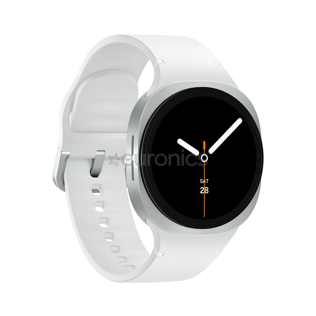 Samsung Galaxy Watch8, 40 мм, BT, серебристый - Смарт-часы