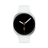Samsung Galaxy Watch8, 40 mm, LTE, sudraba - Viedpulkstenis