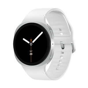 Samsung Galaxy Watch8, 44 mm, BT, sudraba - Viedpulkstenis