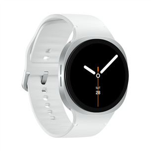 Samsung Galaxy Watch8, 44 mm, BT, sudraba - Viedpulkstenis