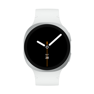 Samsung Galaxy Watch8, 44 mm, LTE, sudraba - Viedpulkstenis SM-L335FZSAEUE