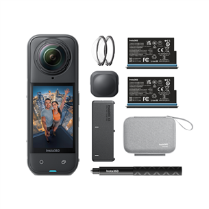 Insta360 X5 Essential Bundle, 8K, 360º, melna - Video kamera