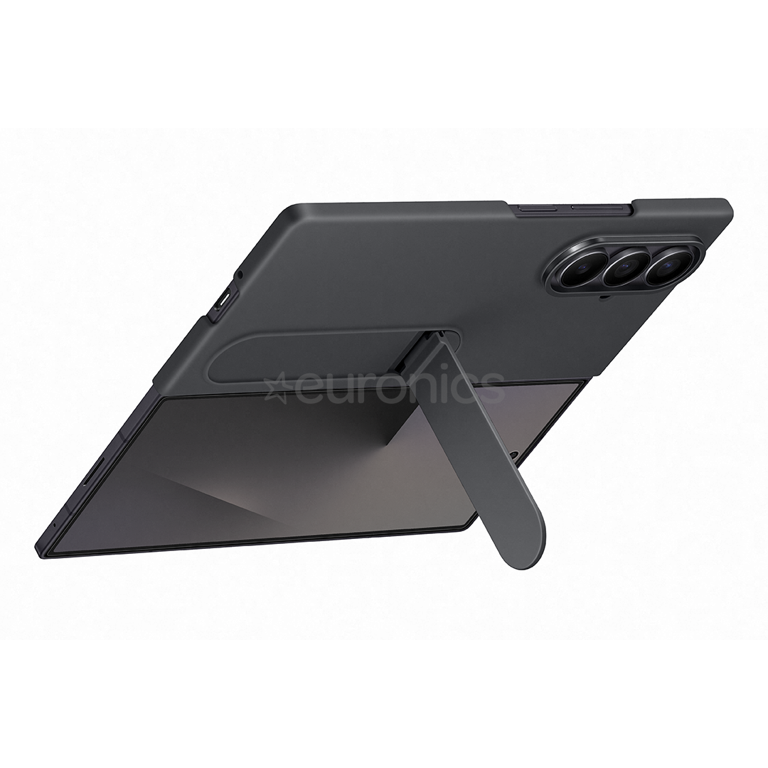 Samsung Silicone Case, Galaxy Fold7, melna - Apvalks viedtālrunim