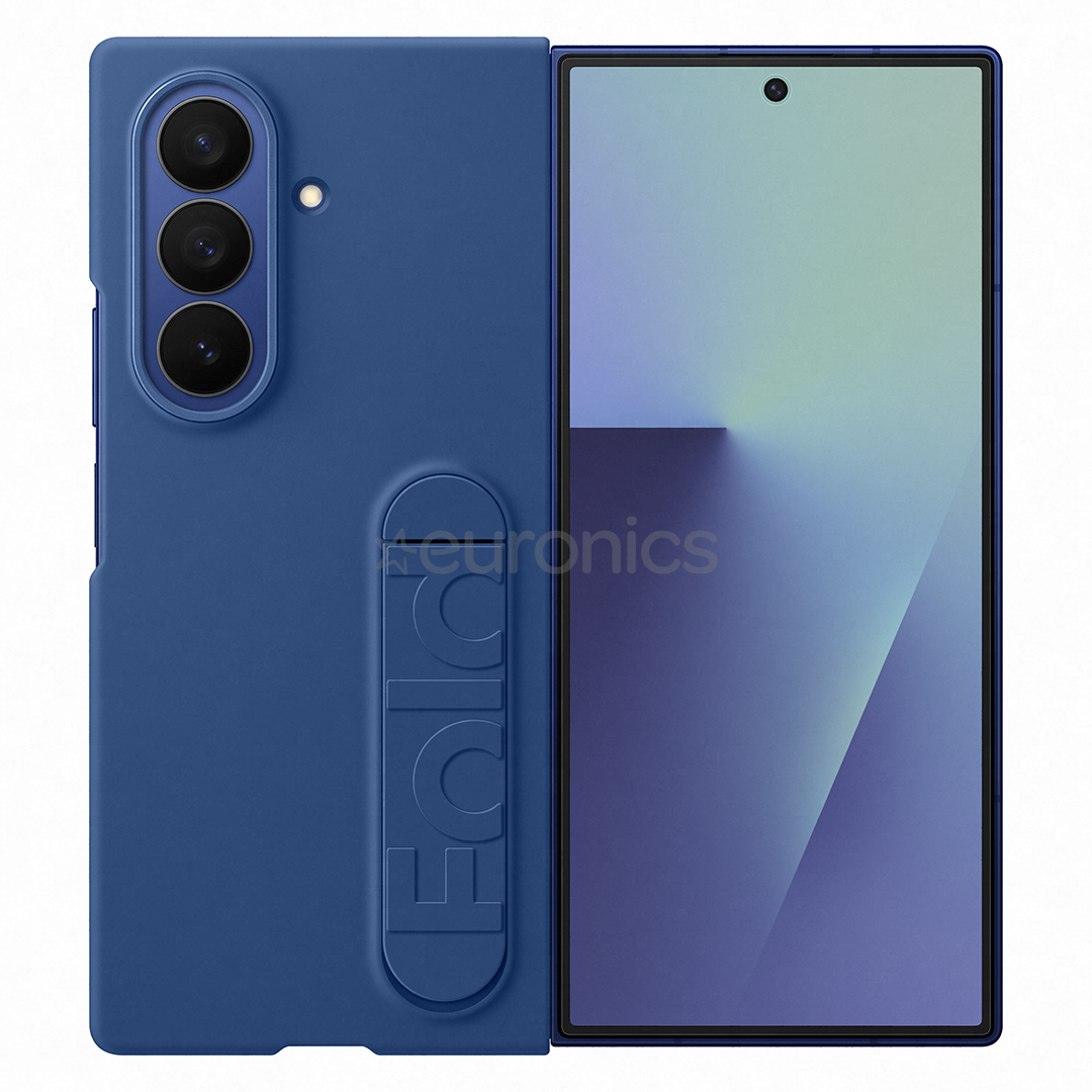 Samsung Silicone Case, Galaxy Fold7, zila - Apvalks viedtālrunim