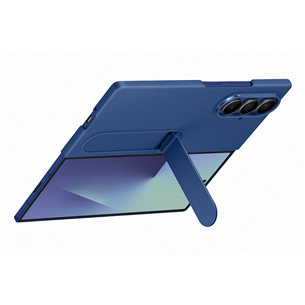 Samsung Silicone Case, Galaxy Fold7, zila - Apvalks viedtālrunim
