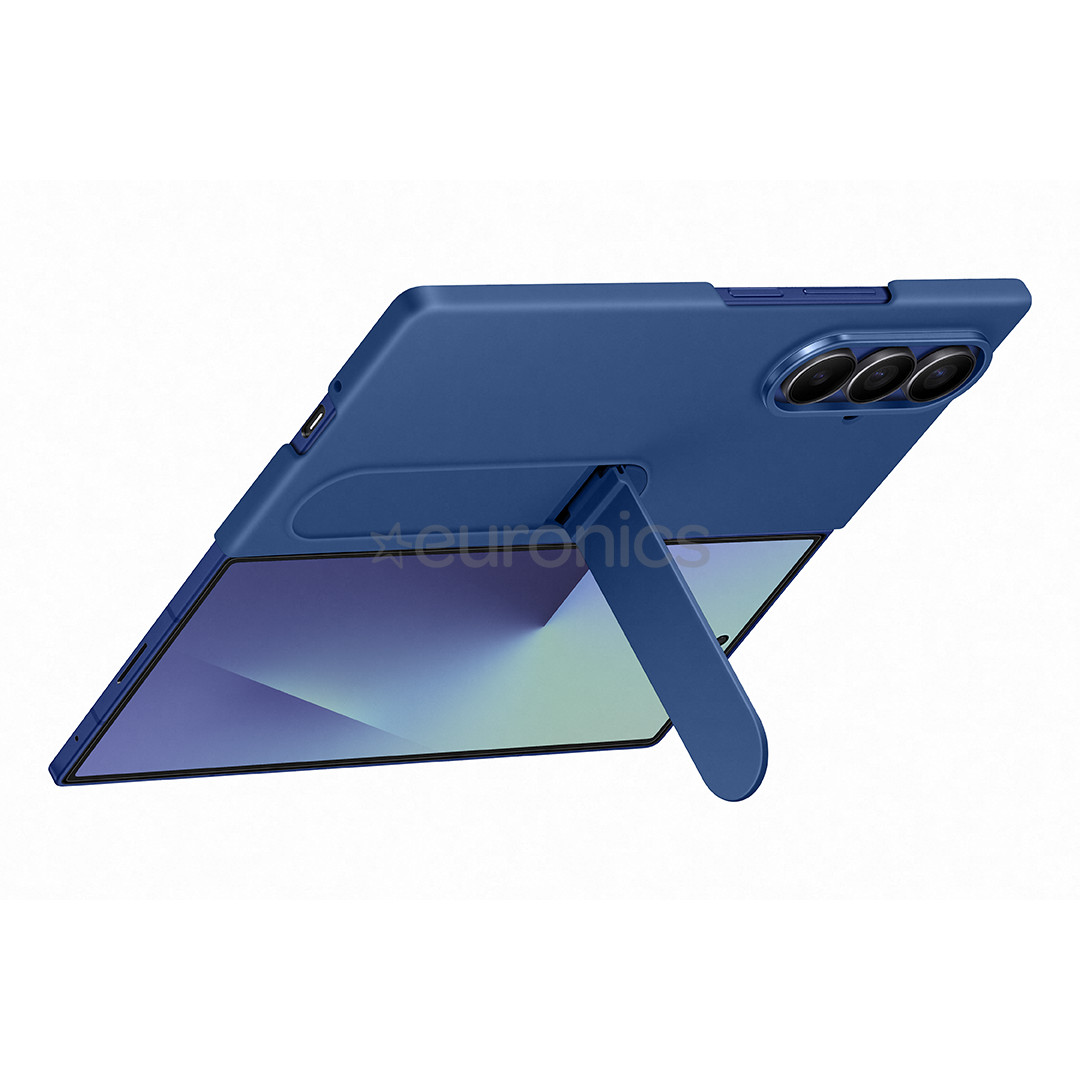Samsung Silicone Case, Galaxy Fold7, zila - Apvalks viedtālrunim