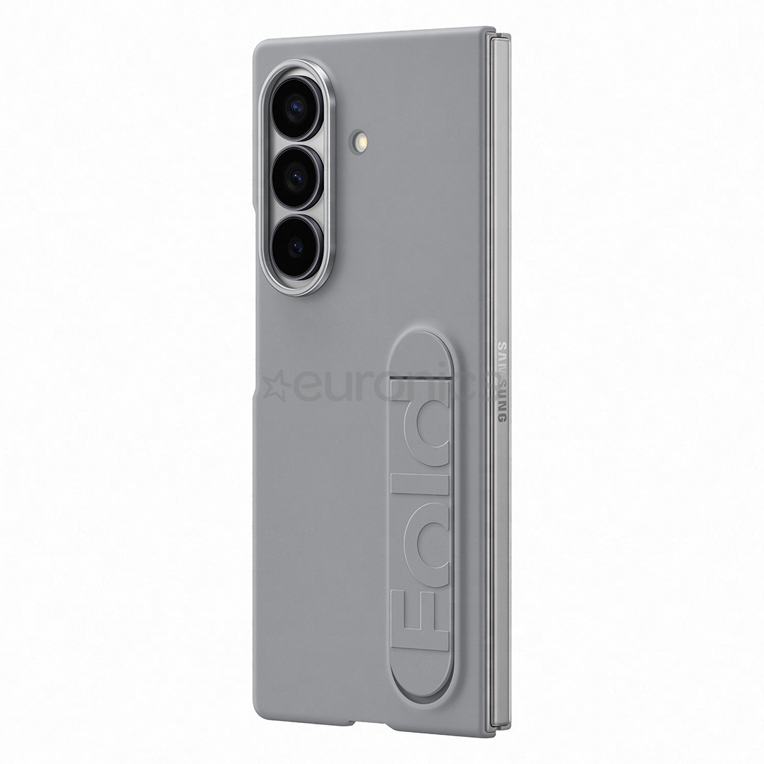 Samsung Silicone Case, Galaxy Fold7, pelēka - Apvalks viedtālrunim