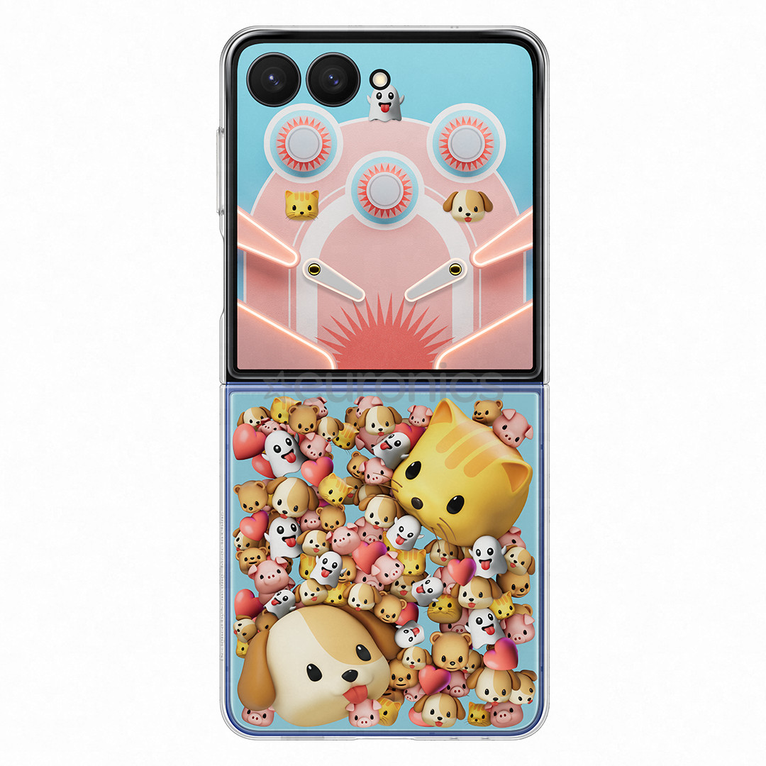 Samsung Flipsuit Case, Galaxy Flip7, caurspīdīga - Apvalks viedtālrunim