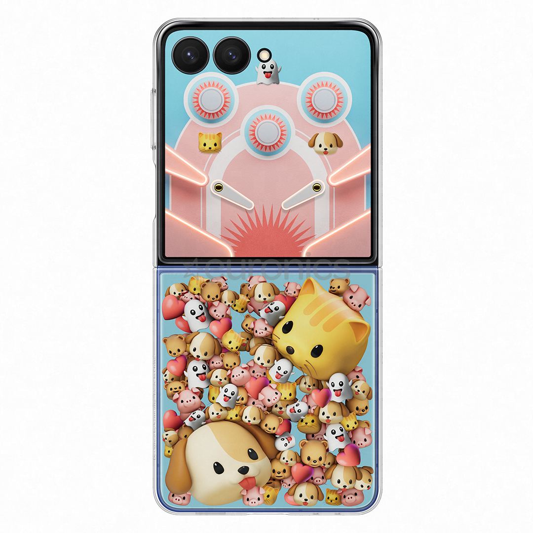 Samsung Flipsuit Case, Galaxy Flip7, прозрачный - Силиконовый чехол