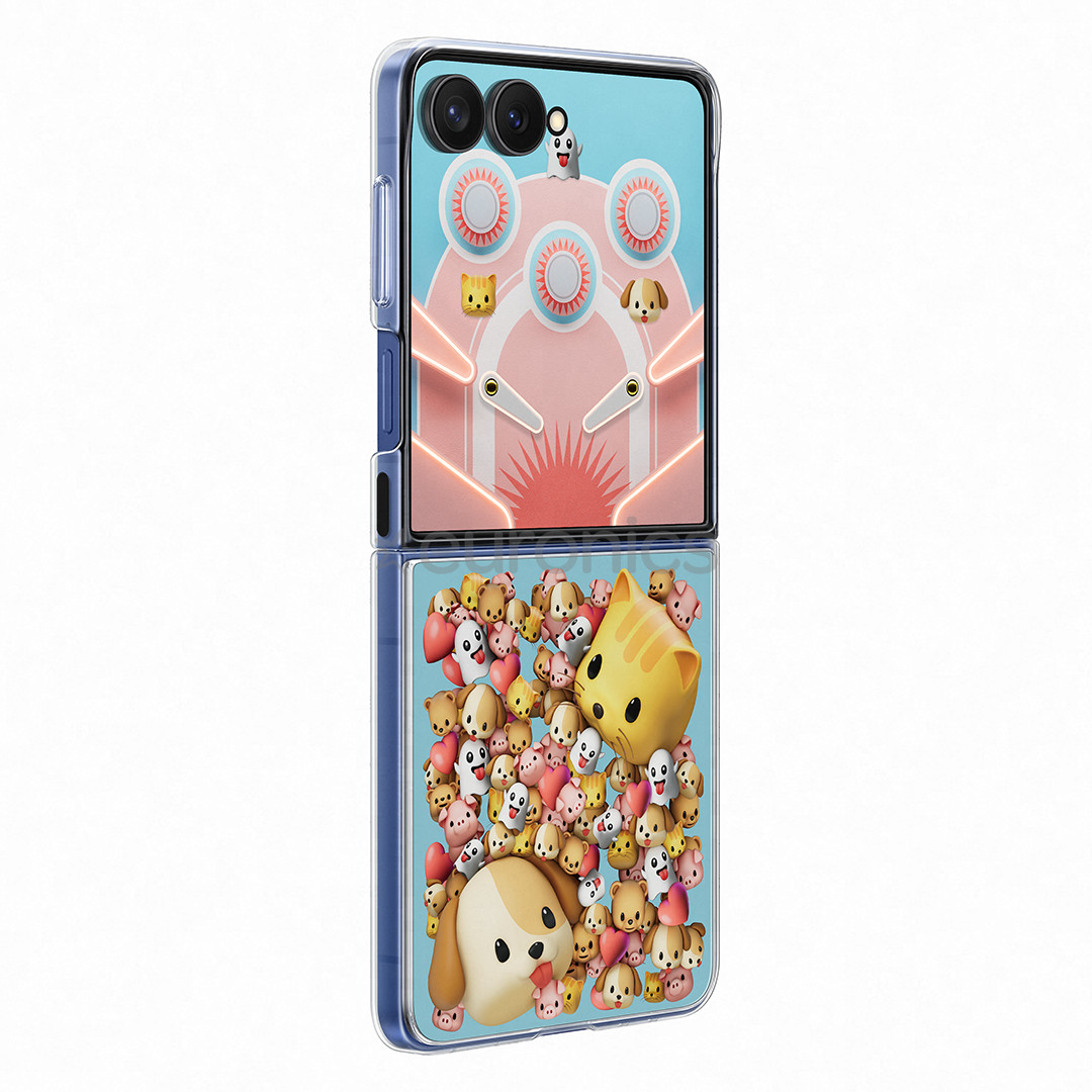 Samsung Flipsuit Case, Galaxy Flip7, caurspīdīga - Apvalks viedtālrunim