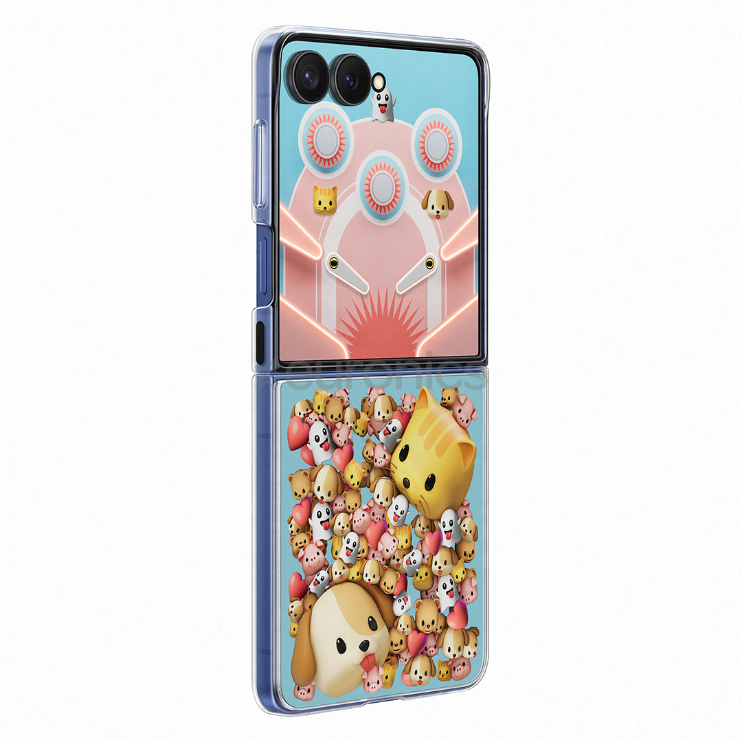 Samsung Flipsuit Case, Galaxy Flip7, прозрачный - Силиконовый чехол