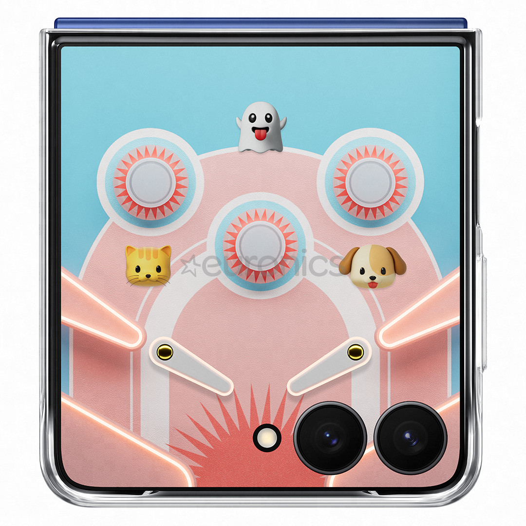 Samsung Flipsuit Case, Galaxy Flip7, caurspīdīga - Apvalks viedtālrunim