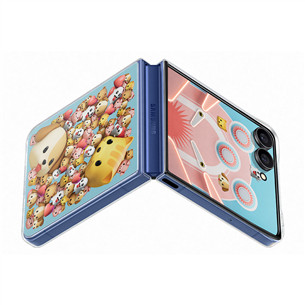 Samsung Flipsuit Case, Galaxy Flip7, caurspīdīga - Apvalks viedtālrunim