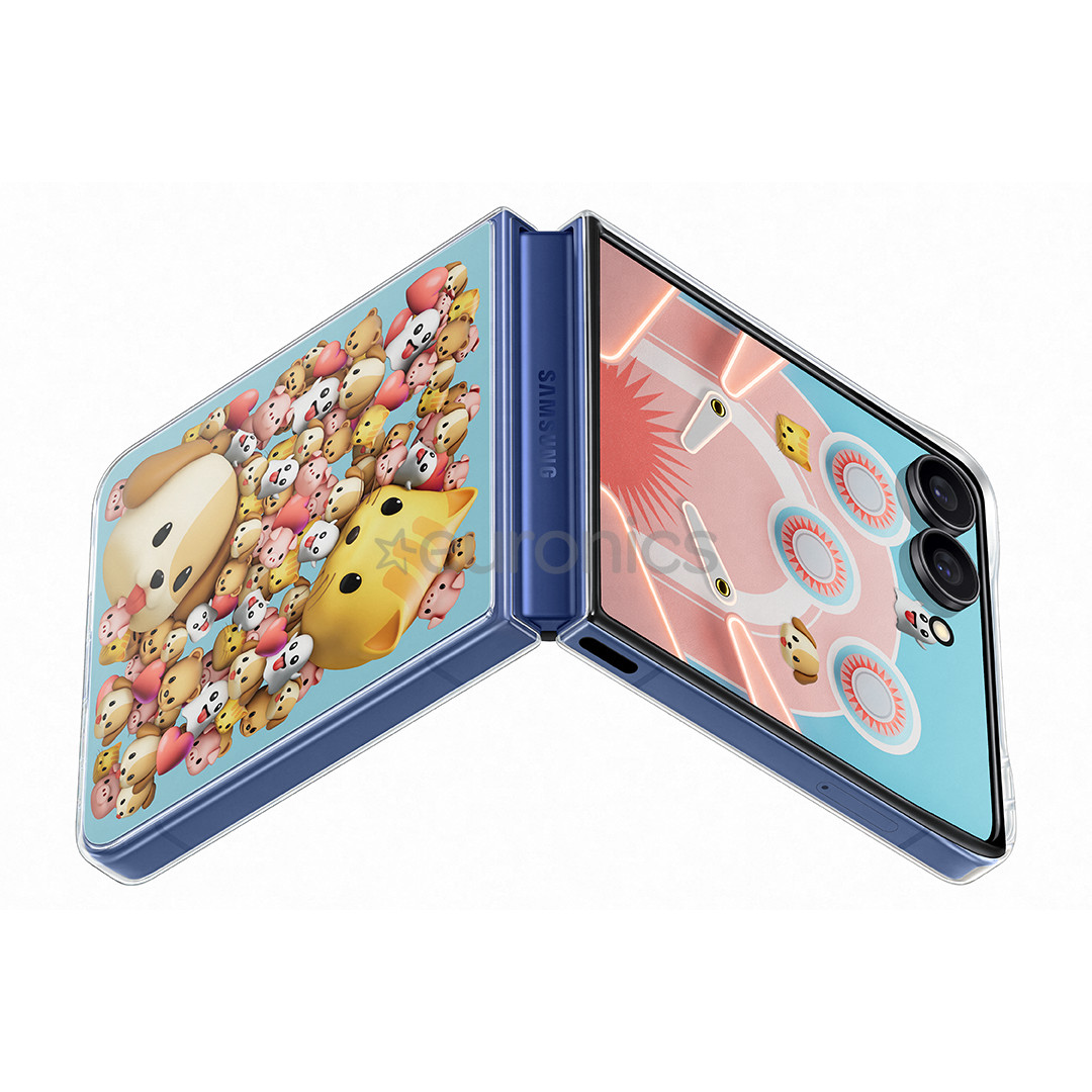 Samsung Flipsuit Case, Galaxy Flip7, caurspīdīga - Apvalks viedtālrunim