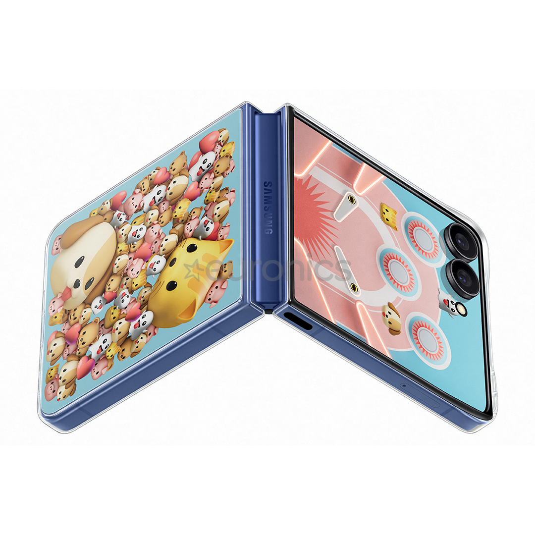Samsung Flipsuit Case, Galaxy Flip7, прозрачный - Силиконовый чехол